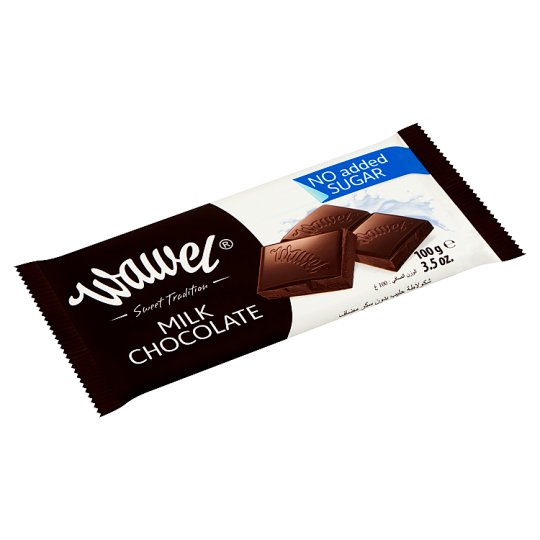 Wawel tejcsokoládé hozzáadott cukor nélkül, édesítőszerrel 100 g