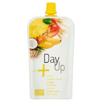 Day Up alma püré natúr joghurttal, banánnal, ananásszal, kókusszal és gabonafélékkel 120 g
