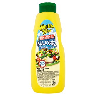 Kalocsai majonéz édesítőszerrel 420 ml + 250 ml