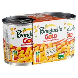 Bonduelle Gold morzsolt csemegekukorica 2 x 170 g