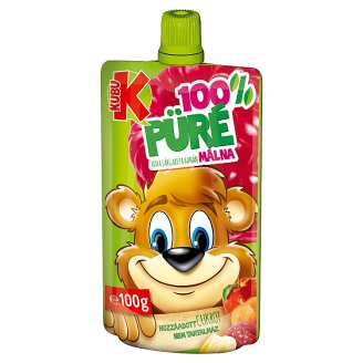 Kubu rostos alma-sárgarépa-banán-málna püré 100 g