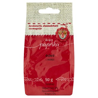 I. osztályú őrölt édes paprika 50 g