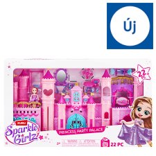 Sparkle Girlz-Dolls Playset-Dolls & Castle-4.7" Cupcake Little World - Kingdom Castle