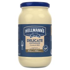 Hellmann's Delicate üveges majonéz 397 g