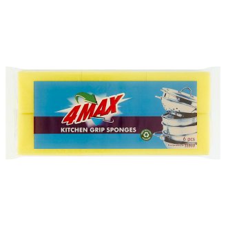 4MAX mosogatószivacs 6 db