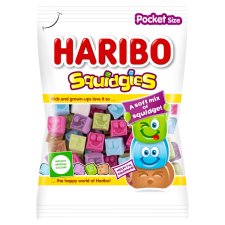 Haribo Squidgies Mousse Gums with Fruit and Cola Flavour 80 g