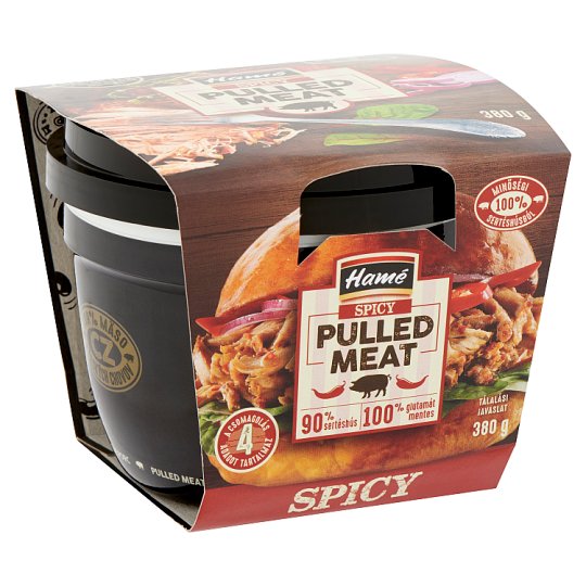 Hamé Spicy Pulled Meat konzerv 380 g