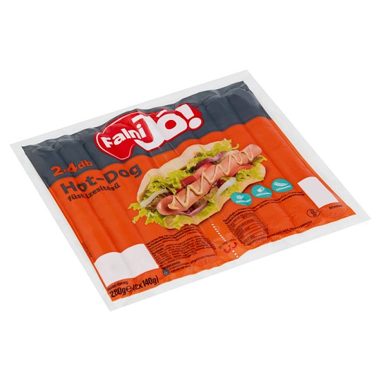 Falni Jó! füst ízesítésű hot-dog 2 x 140 g