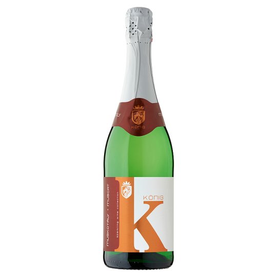 König Muskotály, édes fehér pezsgő 12% 0,75 l