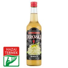 Piroska Elder Flavoured Fruit Syrup with Sugar and Sweetener 0,7 l