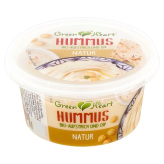 Green Heart BIO natúr hummusz 150 g