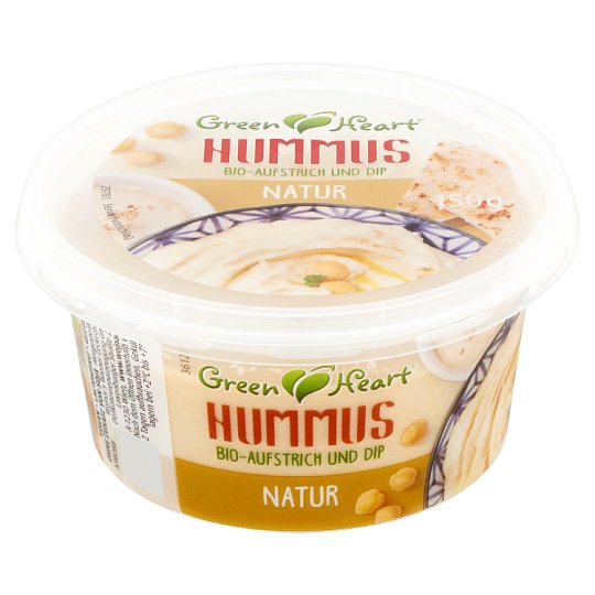 Green Heart Organic Unflavoured Hummus G Tesco Online Tesco From Home Tesco Doboz Webshop