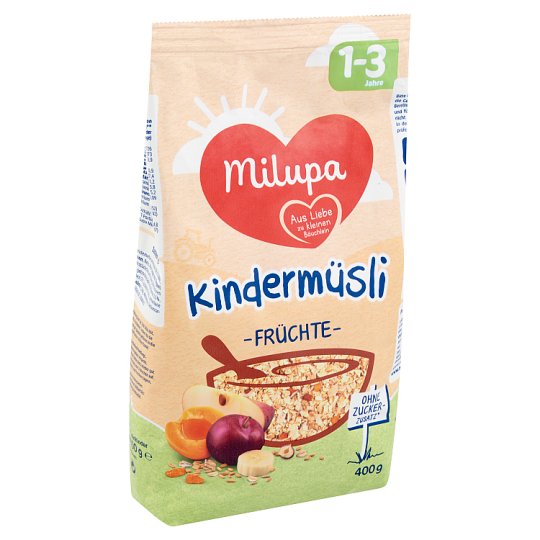 Milupa gyümölcsös müzli gyerekeknek 1 éves kortól 400 g