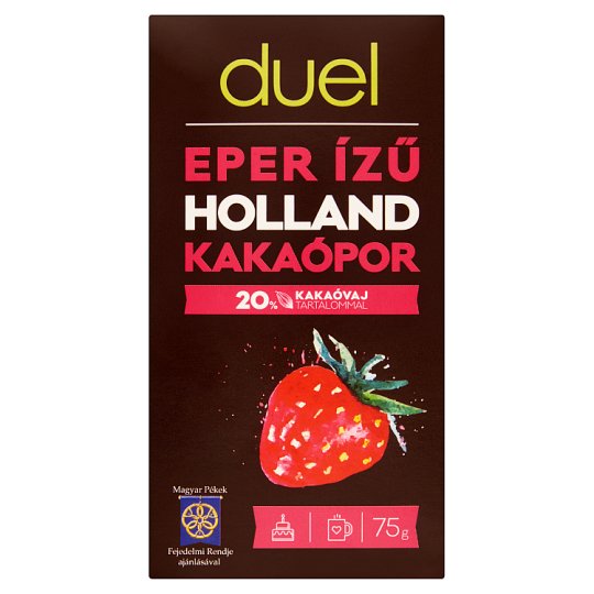 Duel eper ízű holland kakaópor 75 g