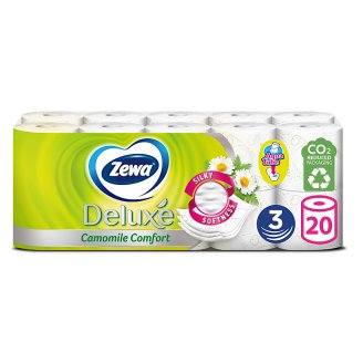 Zewa Deluxe Camomile Comfort 3 rétegű toalettpapír 20 tekercs