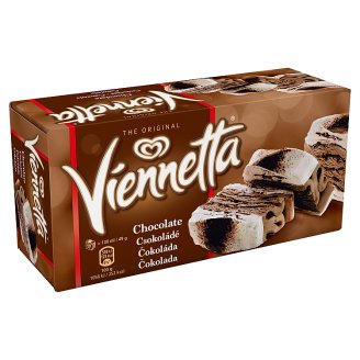 Viennetta csokoládés és fehércsokoládés jégkrém kakaós ...