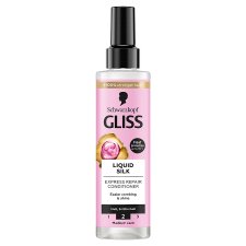 Gliss Liquid Silk Express Repair hajregeneráló balzsam selymes és fényes hajért 200 ml