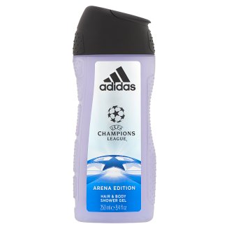 Adidas UEFA Champions League Arena Edition tusfürdő és sampon egyben férfiaknak 250 ml
