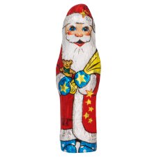 Santa Claus Figure Made of Cocoa Milk Coating Mass 40 g