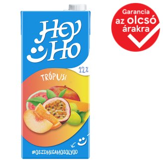 Hey-Ho trópusi vegyes gyümölcsital cukorral és édesítőszerrel 1 l