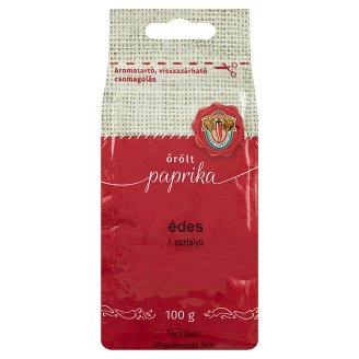 I. osztályú őrölt édes paprika 100 g
