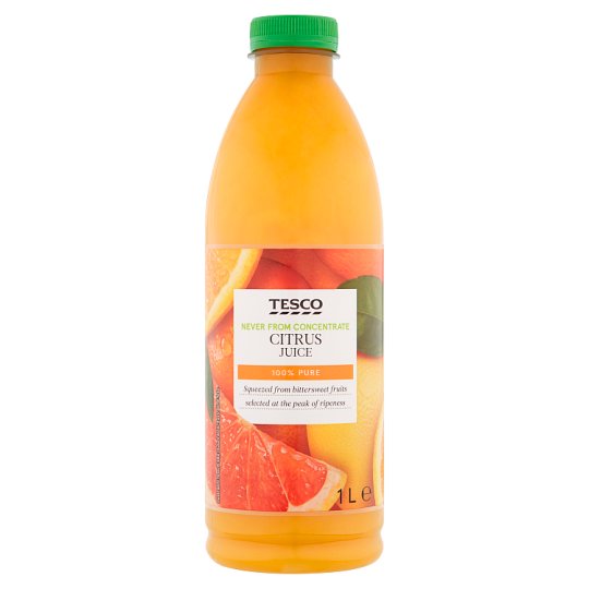 Tesco 100 Pure Citrus Juice 1 l Tesco Online, Tesco From Home, Tesco