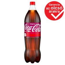 Coca-Cola Cherry Cola-Flavored Carbonated Soft Drink with Cherry Flavoring 1,75 l