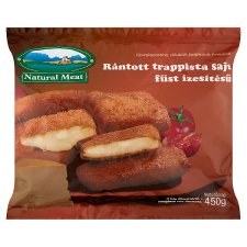 Natural Meat Quick-Frozen Smoke Flavored Breaded Trappist Cheese 450 g
