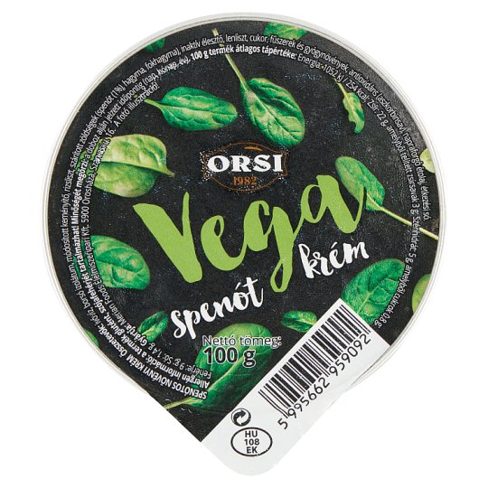 Orsi Vega spenót krém 100 g