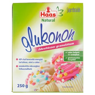 Haas Natural Glukonon gluténmentes édesítőszer granulátum 250 g