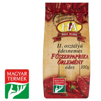 Házi Arany II. osztályú csípősségmentes fűszerpaprika őrlemény 100 g