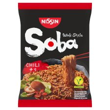 Nissin Soba instant tészta búzalisztből chili ízesítő szósszal 111 g