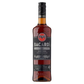 Bacardi Carta Negra Rum 40% 0,7 l