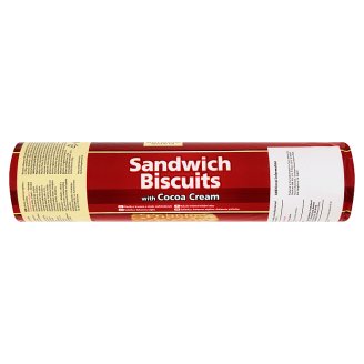 Oatland Biscuit Co. kakaós krémmel töltött keksz 500 g