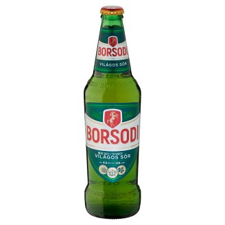 Borsodi Lager Beer 4,5% 0,5 l