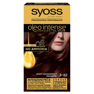 Syoss Color Oleo intenzív olaj hajfesték 3-82 mahagóni