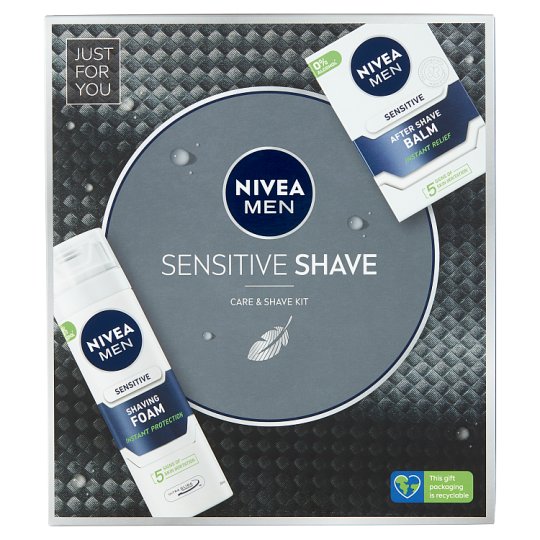 NIVEA MEN Sensitive Shave ajándékcsomag Tesco Online, Tesco Otthonról