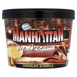 Nestlé Manhattan vaníliás és csokoládés jégkrém 1400 ml
