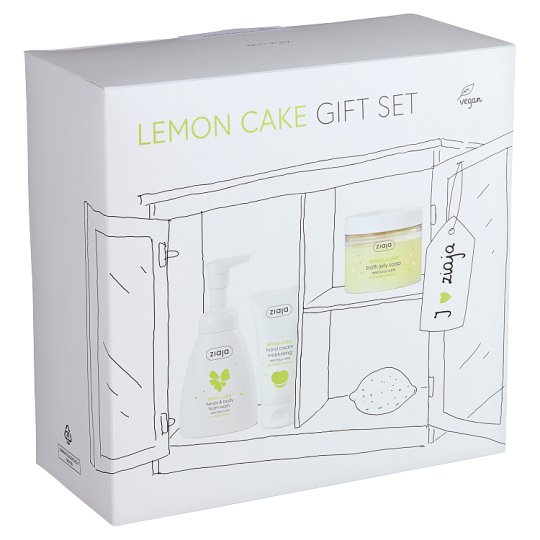 Ziaja Lemon Cake Gift Set Tesco Online, Tesco From Home, Tesco Doboz