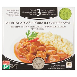 Gazsi marhalábszár pörkölt galuskával 400 g