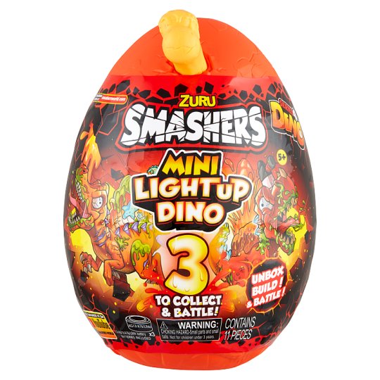 Zuru Smashers Mini Lightup Dino 3 meglepetés tojás