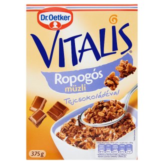 Dr. Oetker Vitalis Ropogós müzli tejcsokoládéval 375 g