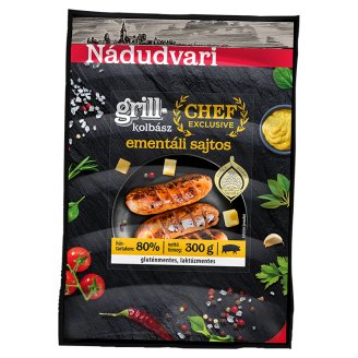 Nádudvari sajtos grillkolbász 300 g