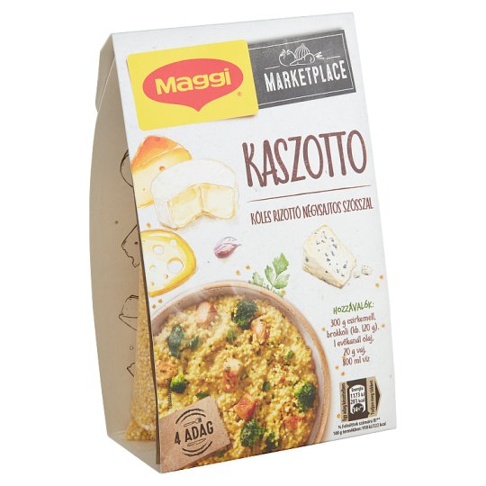 Maggi kaszotto köles rizottó négysajtos szósszal 239 g
