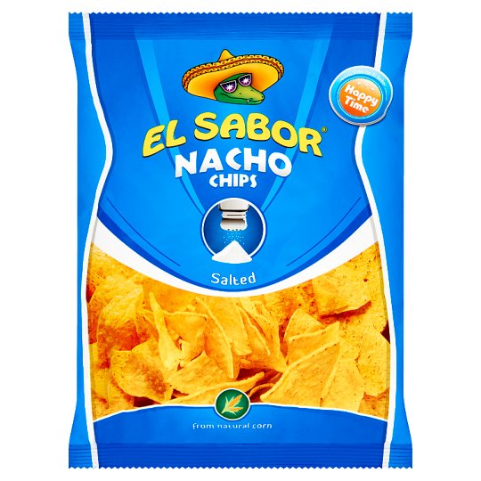 El Sabor Salted Nacho Chips 100 g