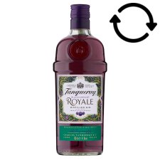 Tanqueray Blackcurrant Royale desztillált gin 41,3% 0,7 l