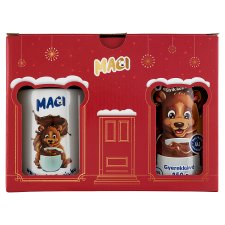 Maci Classic karácsonyi ajándékcsomag bögrével 250 g 