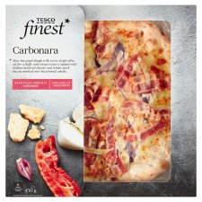 Tesco Finest Carbonara Pizza 450 g