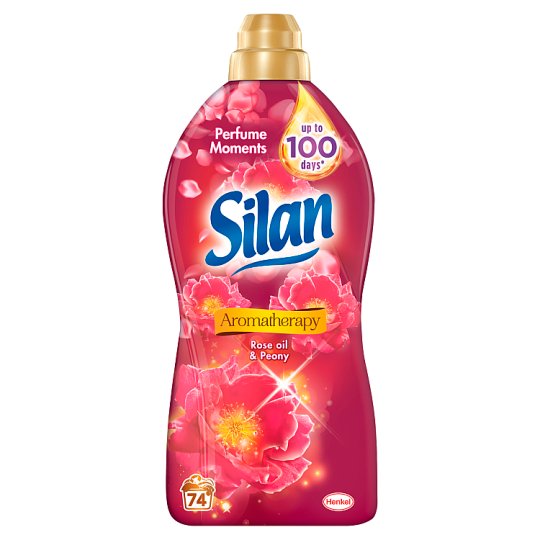 Silan Aromatherapy Rose Oil & Peony textilöblítő koncentrátum 74 mosás 1850 ml
