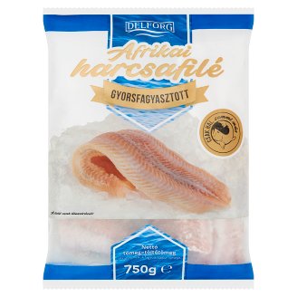 Delforg gyorsfagyasztott afrikai harcsafilé 750 g